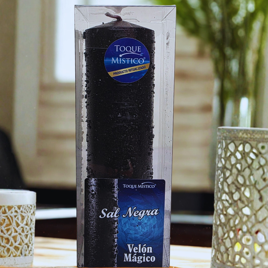 VELÓN SAL NEGRA | Protección y Purificación Espiritual