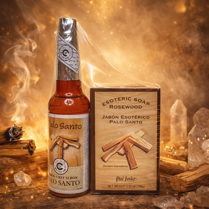 COLONIA PALO SANTO Mini 70ml | Pack con Jabón Esotérico