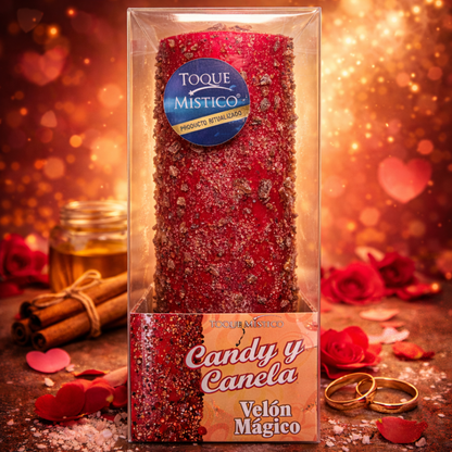 VELÓN ESOTÉRICO ROJO | Atracción, Amor y Armonía