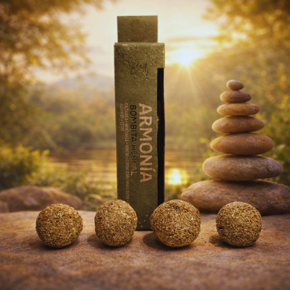 BOMBITA Armonía | Sahumerio Herbal Energético