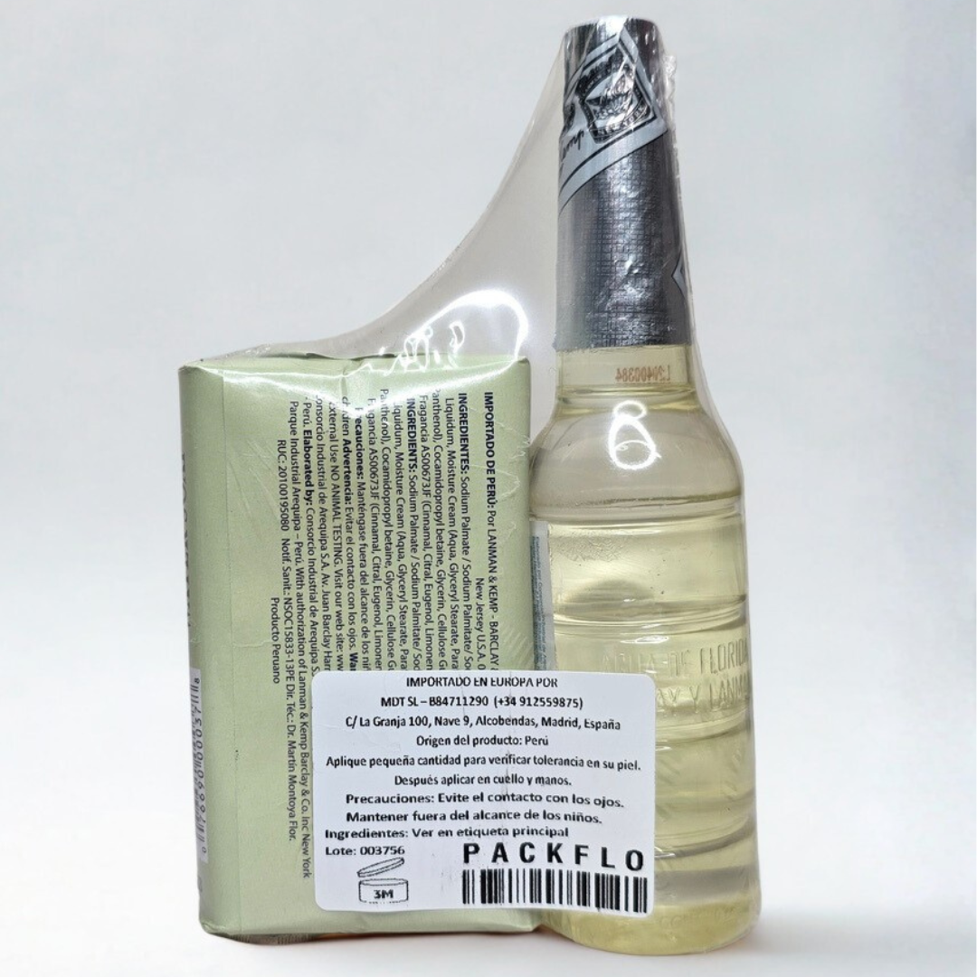 AGUA FLORIDA mini Pack de Colonia 70ml + Jabón