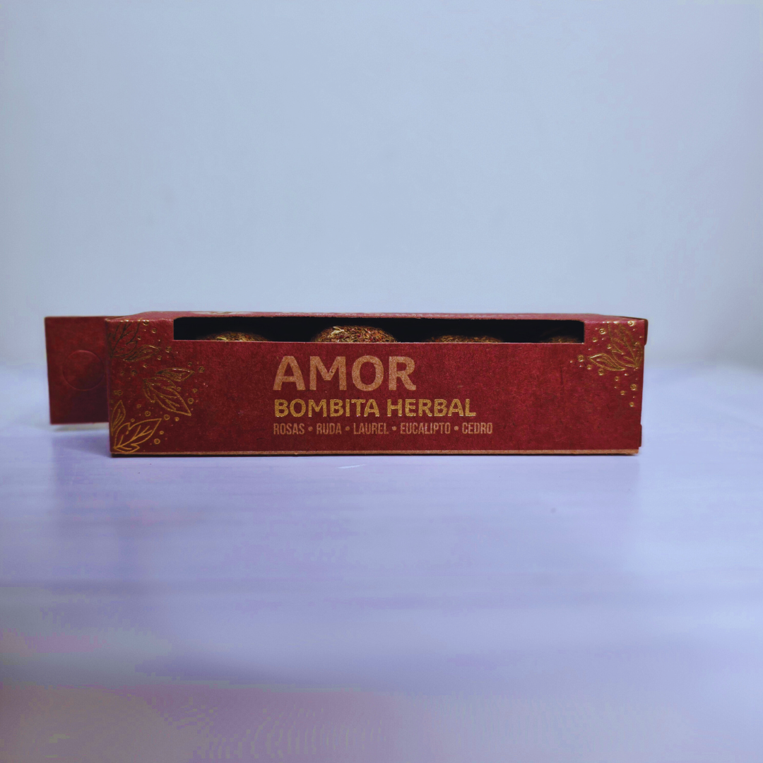 BOMBITA Amor | Sahumerio Herbal Energético