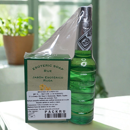 PACK RUDA | Colonia 70ml + Jabón Esotérico