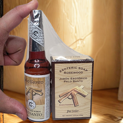 COLONIA PALO SANTO Mini 70ml | Pack con Jabón Esotérico