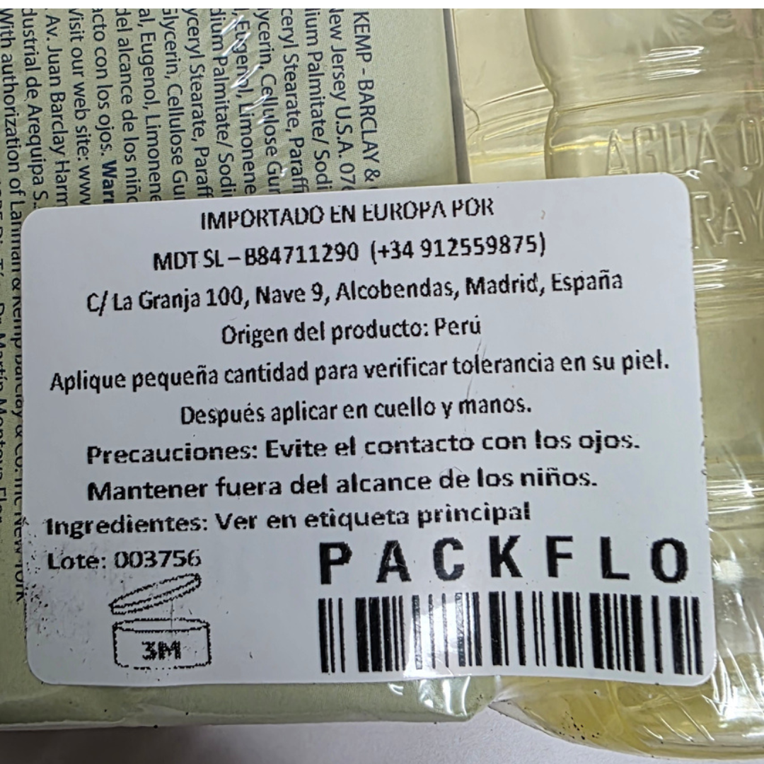 AGUA FLORIDA mini Pack de Colonia 70ml + Jabón