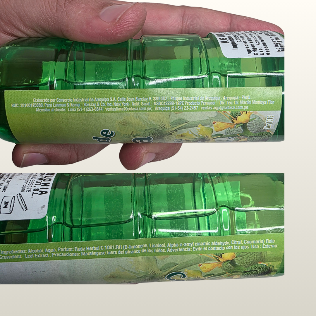 COLONIA DE RUDA 221ml | Limpieza y Protección Espiritual