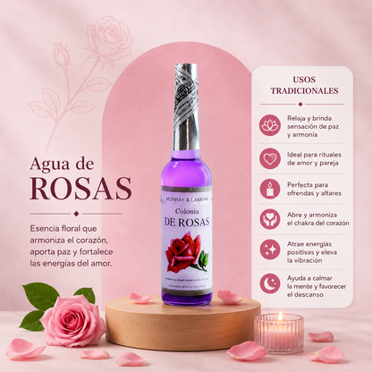 COLONIA DE ROSAS 221ml | Amor, Dulzura y Elevación Espiritual