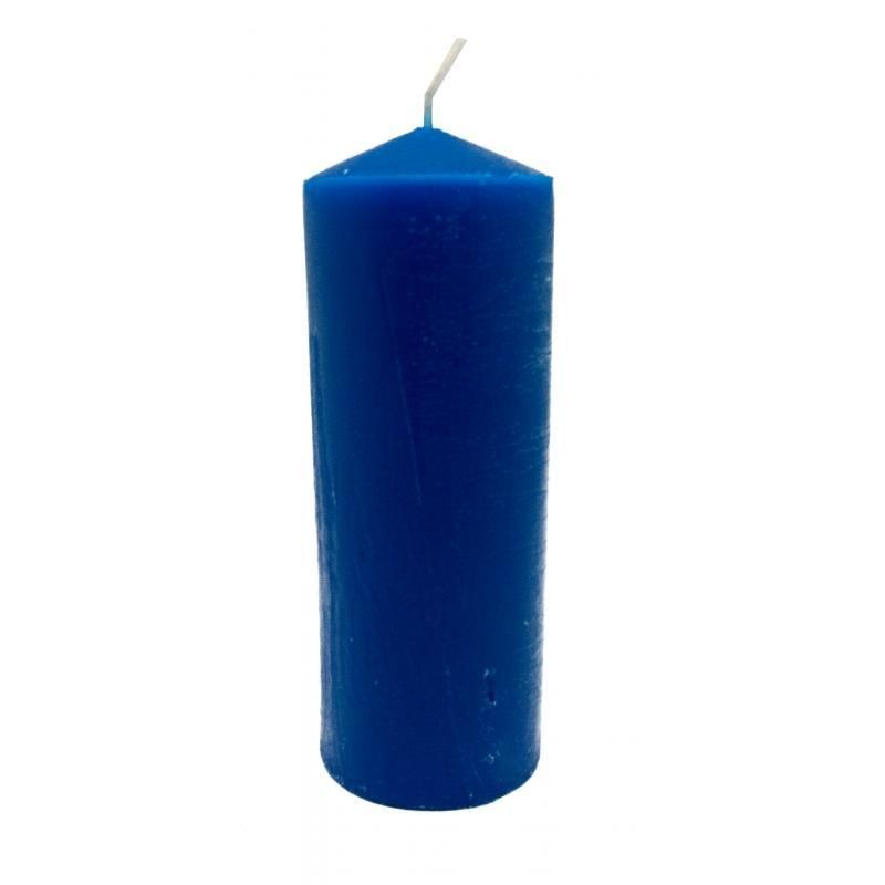 VELÓN AZUL 15x5.5cm | Vela Ritual Armonía y Serenidad