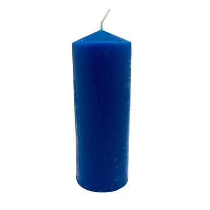 VELÓN AZUL 15x5.5cm | Vela Ritual Armonía y Serenidad