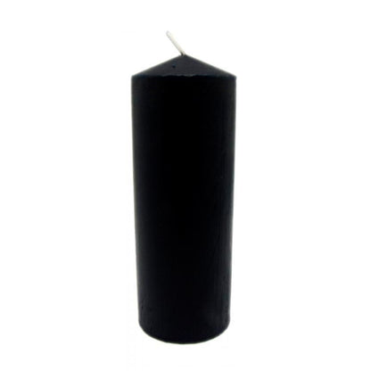 VELÓN NEGRO 15x5.5cm | Vela Ritual Protección