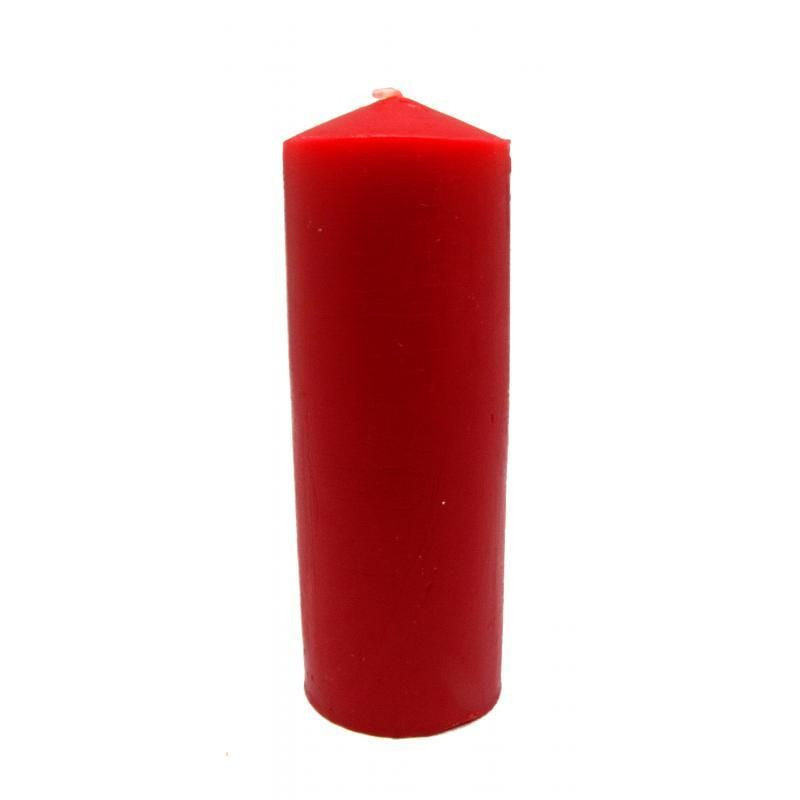 VELÓN ROJO 15x5.5cm | Vela Ritual Amor y Pasión